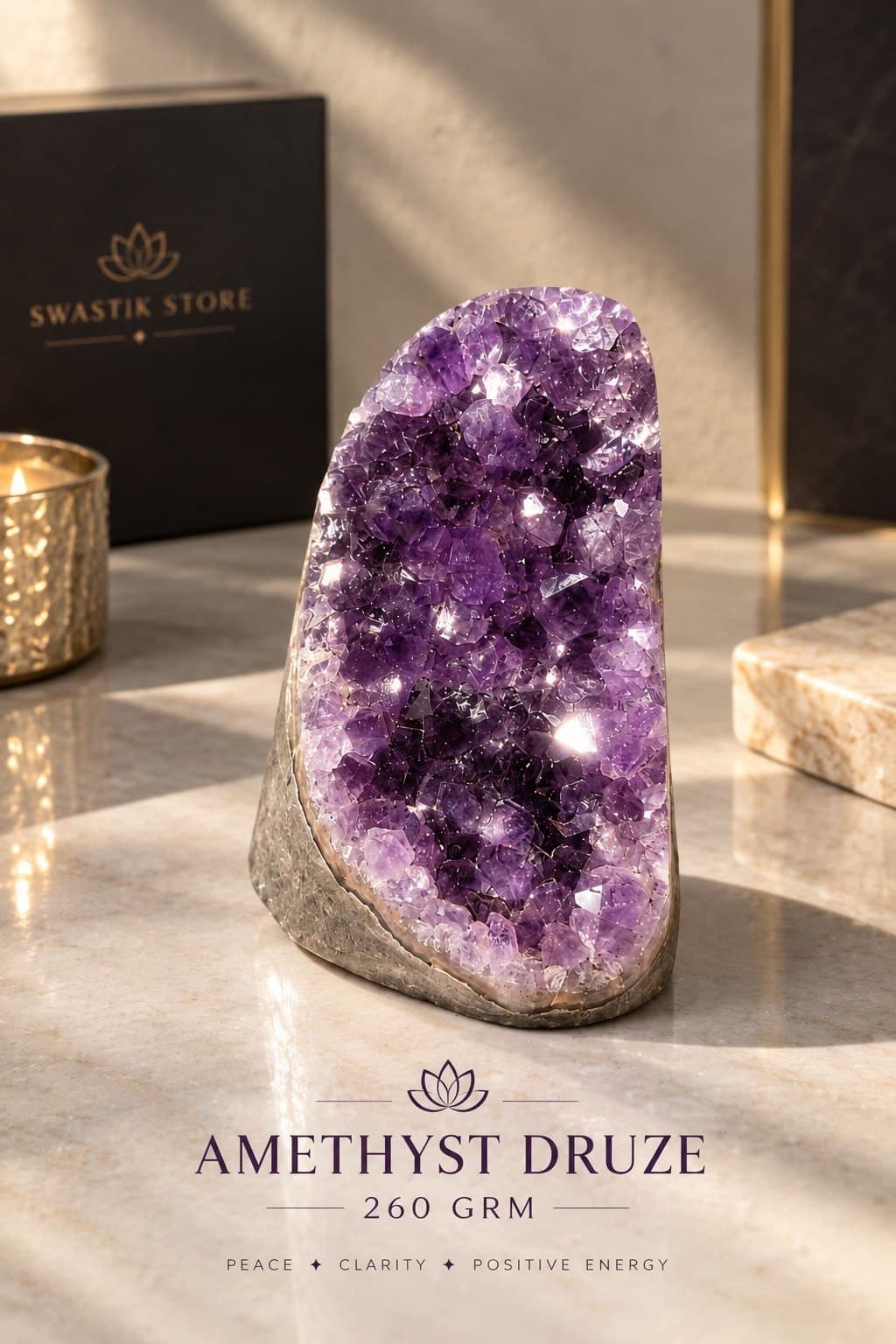 Amethyst Druze - 260 g - Image 1