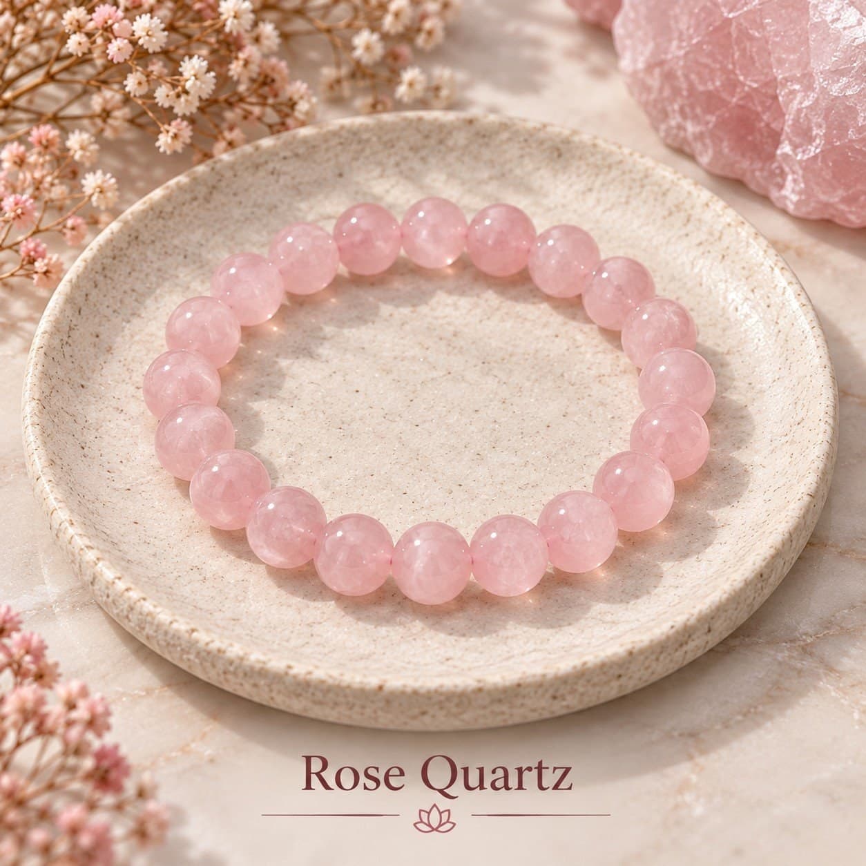 Rose Quartz Bracelet - Image 1