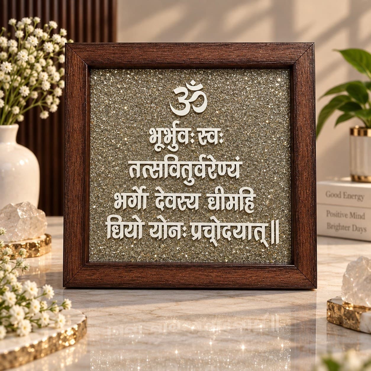 Gayatri Mantra Frame - Image 1