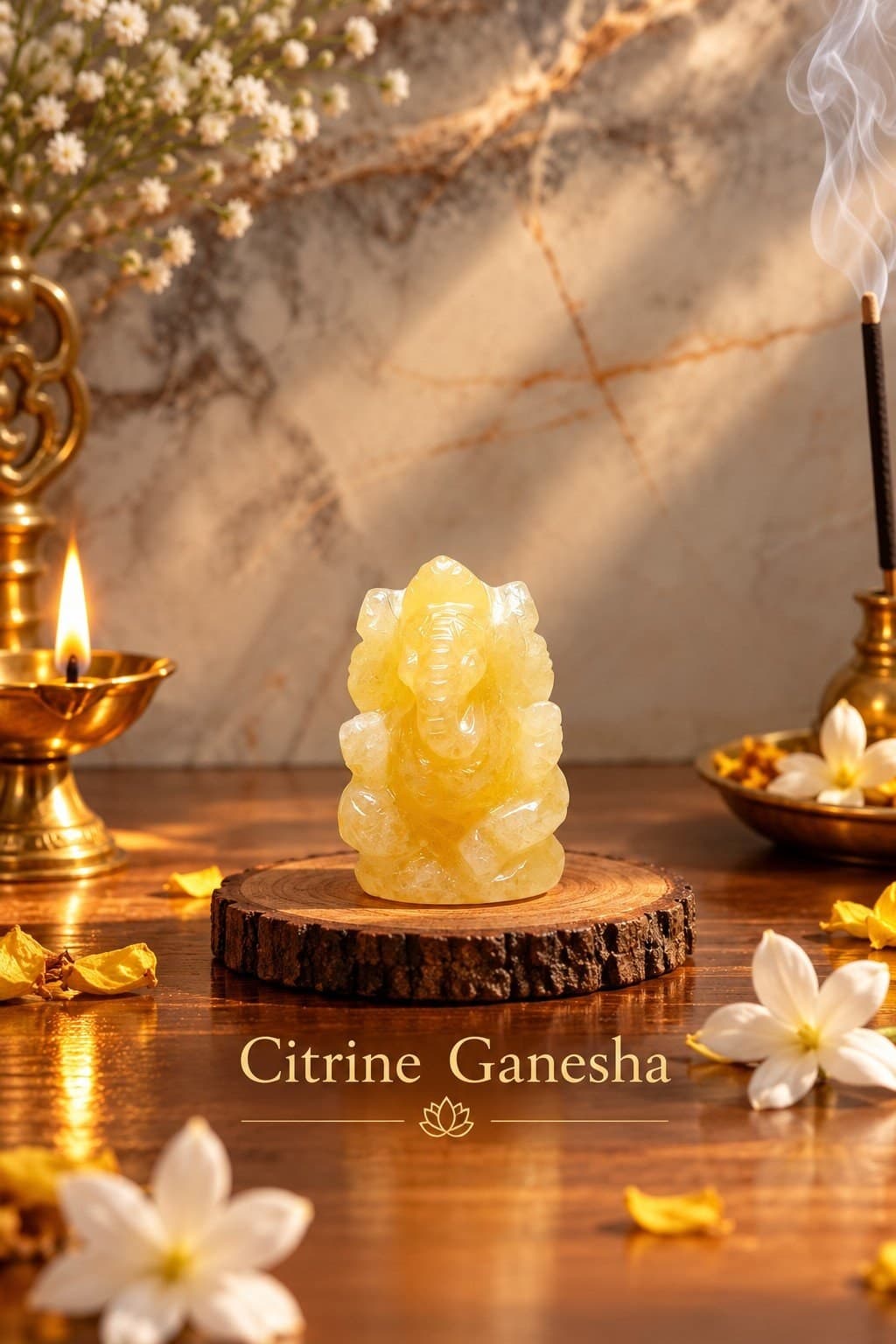 Citrine Ganesha - Image 1