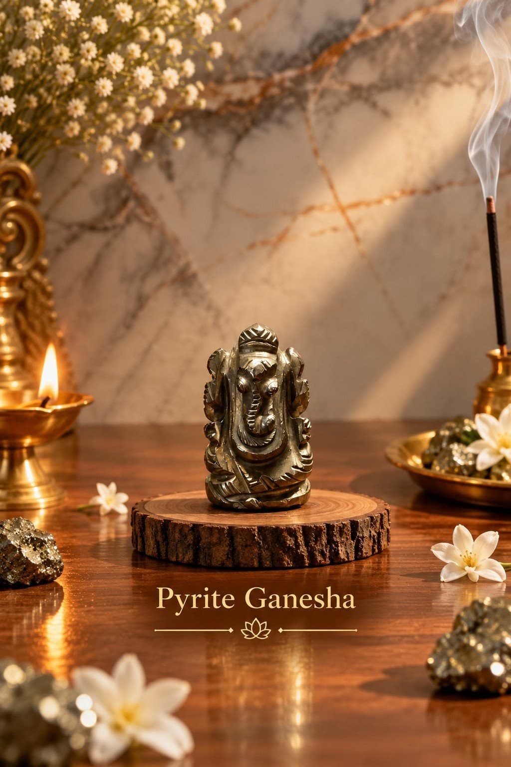 Pyrite Ganesha - Image 1