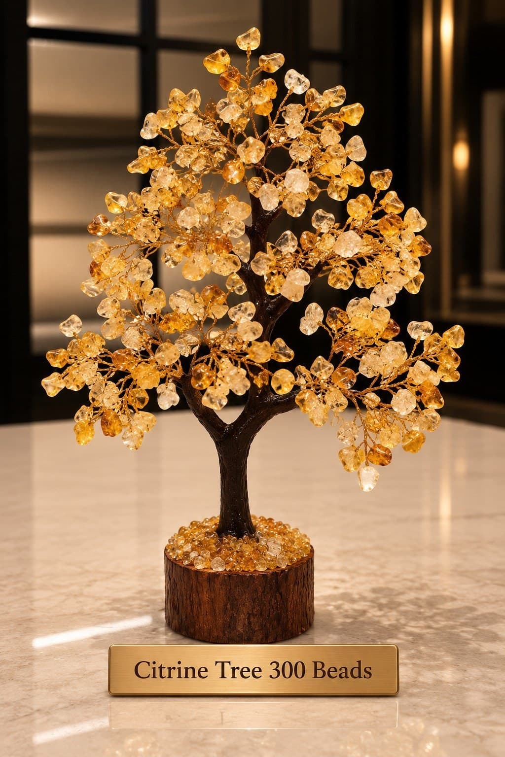 Citrine Tree — 300 Beads