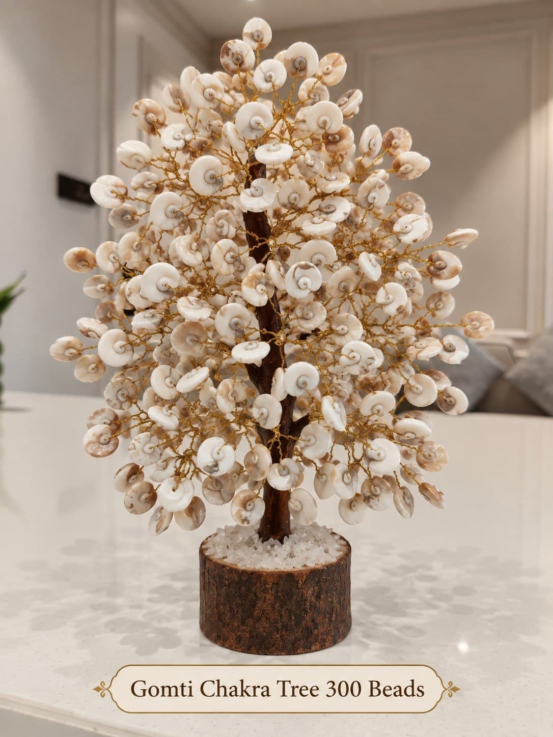 Gomati Chakra Tree — 300 Beads