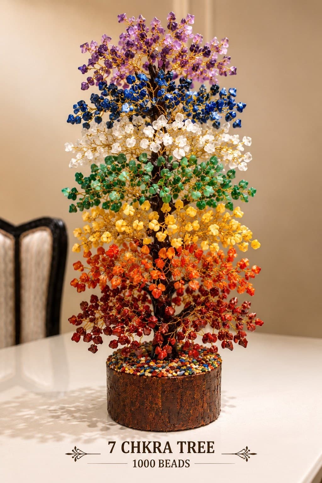 Seven Chakra Tree — 1000 Beads