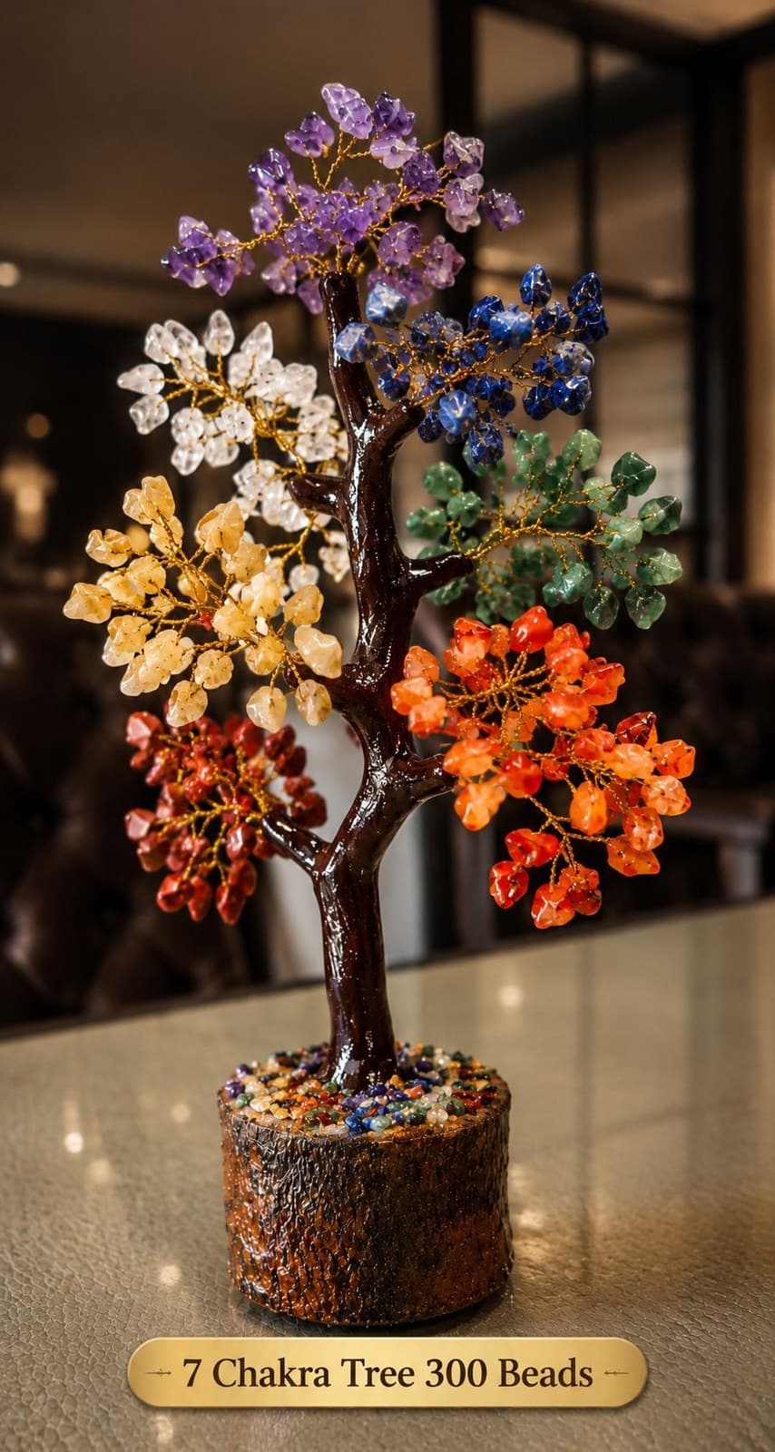 Seven Chakra Tree — 300 Beads